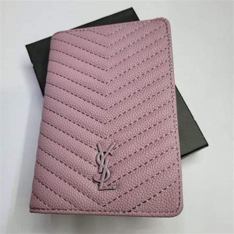 passport holder ysl|ysl keychain card holder.